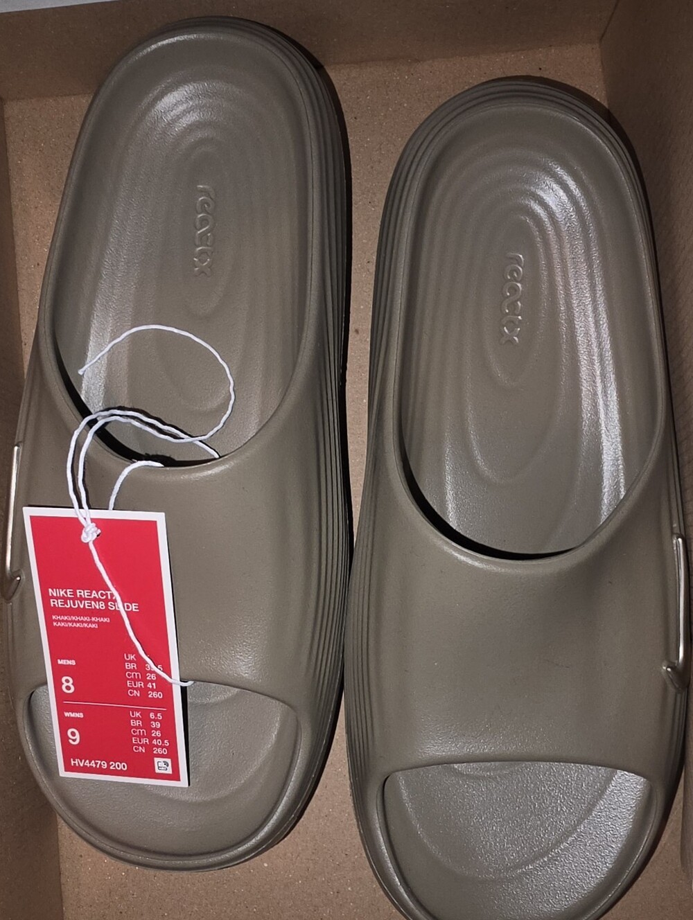 Nike Reactx Rejuvens Slide M8/W9